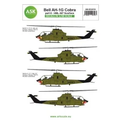 Bell AH-1G Cobra part 8 - HML367 Scarface - Art Scale Kit 200-D32018