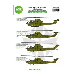 Bell AH-1G Cobra 20th Aerial Rocket artilery - part 1, 1/48 - Art S...