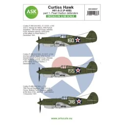 Curtiss Hawk 81-A-2 (P-40B) part 1 - Pearl Harbor defenders, 1/48 -...