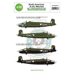B-25J Mitchell part 1 - Royal Australian Air Force - Art Scale Kit ...