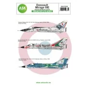 Mirage IIIE French Air Force part 5, 1/72 - Art Scale Kit 200-D72029 Mirage IIIE French Air Force part 5, 1/72 - Art Scale Kit 200-D72029