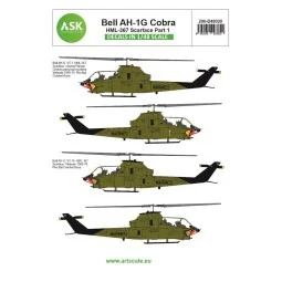 Bell AH-1G Cobra part 7 - HML367 Scarface - Art Scale Kit 200-D48020