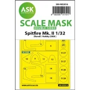 Spitfire Mk.II double-sided express masks for Revell / Hobby2000, 1...