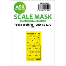 Focke-Wulf Fw 190D-15 one-sided painting mask for IBG, 1/72 - Art S...