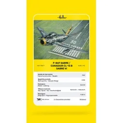 F-86F Sabre / Canadair CL-13 B Sabre VI, 1/72 - Heller 80277