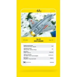 Ja-37 Jaktviggen, 1/72 - Heller 80309