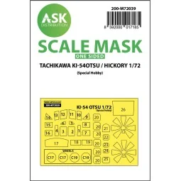 Tachikawa Ki-54OTSU / Hickory one-sided painting mask for Special H...