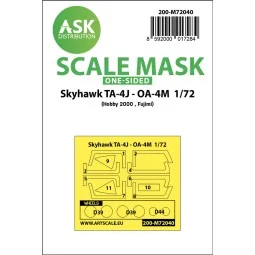 Skyhawk TA-4J - OA-4M one-sided painting mask for Hobby2000 / Fujim...