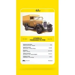 Citroen C4 Fourgonnette 1928, 1/24 - Heller 80703