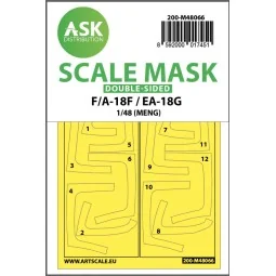 F/A-18F Super Hornet / EA-18G Growler double-sided express mask for...