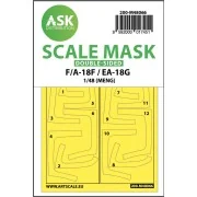 F/A-18F Super Hornet / EA-18G Growler double-sided express mask for...