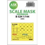 B-52H double-sided painting mask for Great Wall Hobby, 1/144 - Art ...