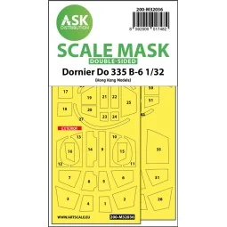 Dornier Do 335B-6 double-sided mask for HK Models - Art Scale Kit 2...