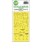 Sunderland Mk.I, Mk.II, Mk.III one-sided painting mask for Special ...