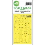 A-26C-15 Invader one-sided mask self-adhesive pre-cutted for ICM - ...