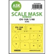 OV-10A one-sided mask self-adhesive pre-cutted for ICM, 1/48 - Art ...