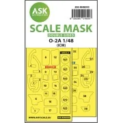 SAAB SK60 one-sided mask self-adhesive, pre-cutted for Pilot Replic...