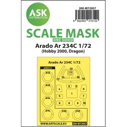 Arado Ar 234C one-sided painting express mask for Hobby2000 / Drago...