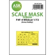 F4F-4 Wildcat one-sided painting express mask for Arma Hobby - Art ...