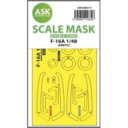 F-16A double-sided express mask, self-adhesive and pre-cutted for K...