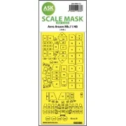 Avro Anson Mk.I one-sided express mask, self-adhesive and pre-cutte...