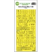 Avro Anson Mk.I double-sided express mask, self-adhesive and pre-cu...