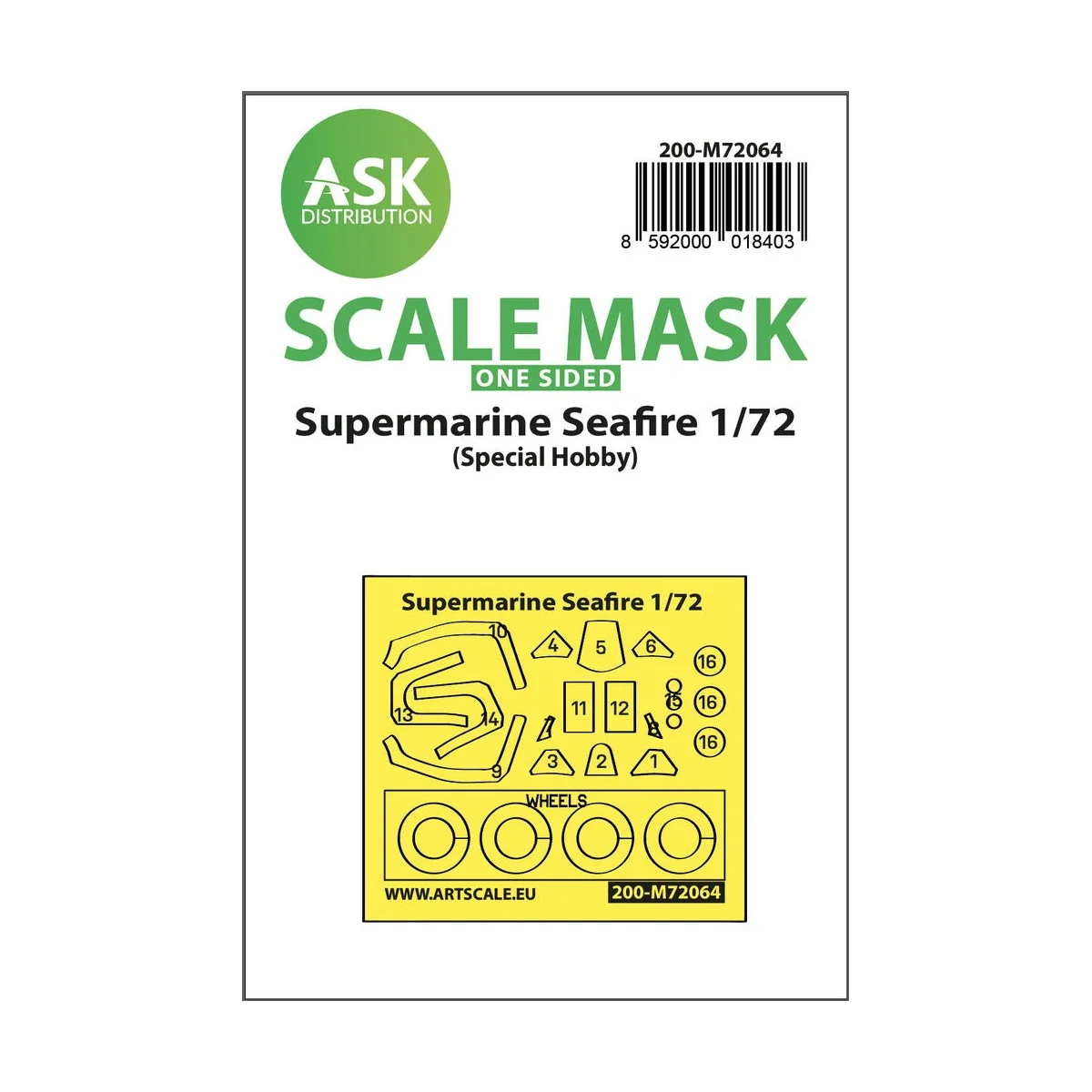 Spitfire Mk.21, Mk.22, Mk.24 / Seafire Mk.45, MK.46, Mk.47 one-side...