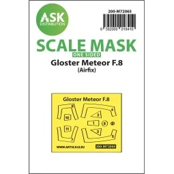 Gloster Meteor F.8 one-sided express mask for Airfix - Art Scale Ki...