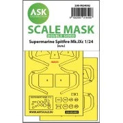 Spitfire Mk.IX double-sided masks for Airfix, 1/24 - Art Scale Kit ...