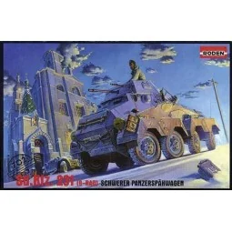 Sd.Kfz. 231 Schwerer Panzerspähwagen, 1/72 - Roden 702