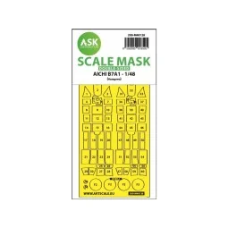 AICHI B7A1 double-sided express mask for Hasegawa, 1/48 - Art Scale...