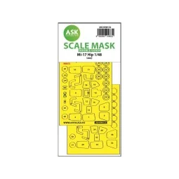 Mil Mi-17Hip double-sided express mask for AMK - Art Scale Kit 200-...