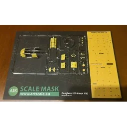 A-20G Havoc double-sided express self adhesive mask for HK Models -...