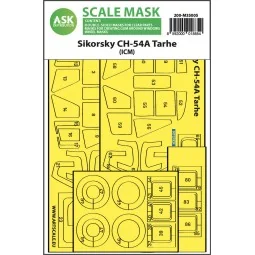 Sikorsky CH-54A Tarhe double-sided express fit mask for ICM, 1/35 -...