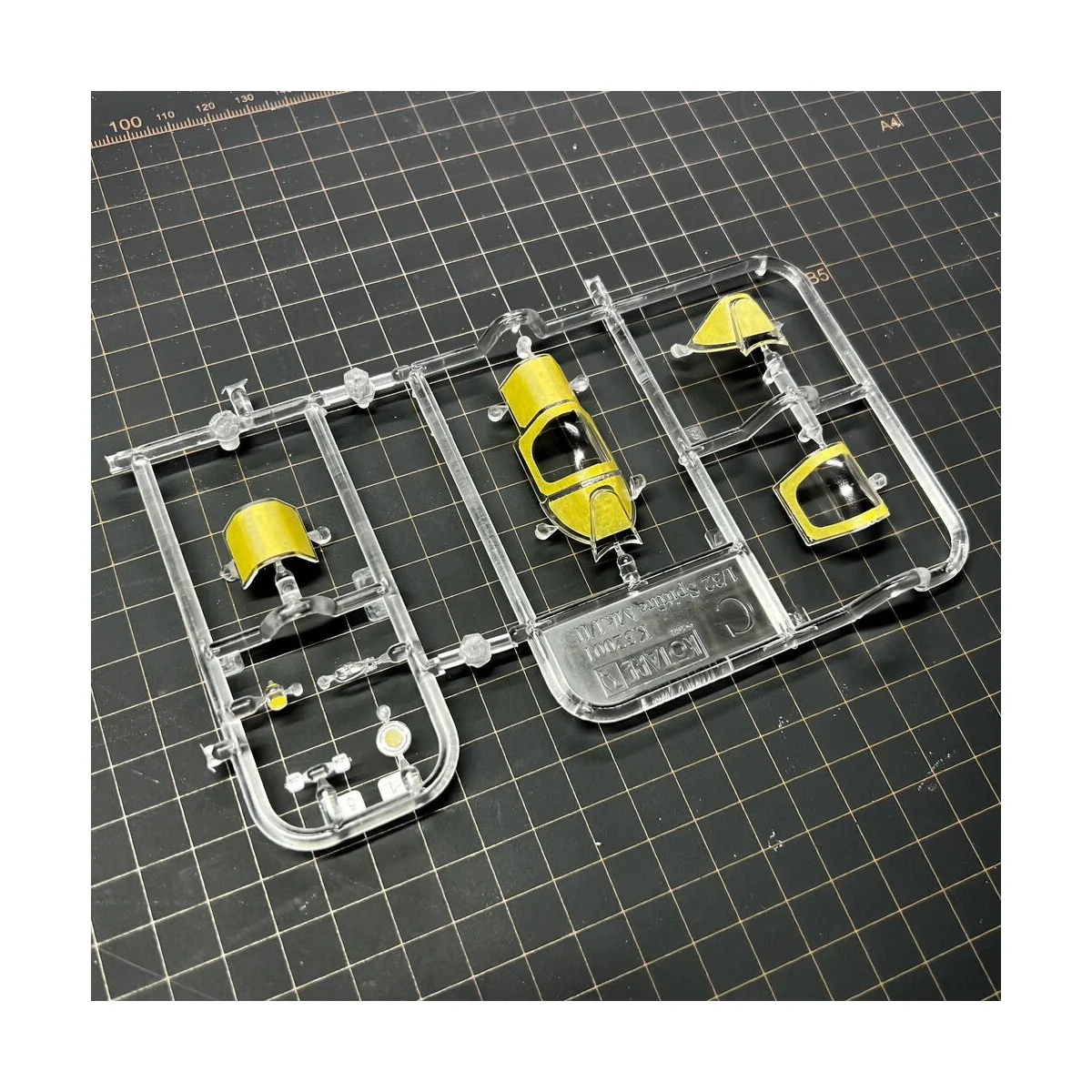 Spitfire Mk.Ia (mid) double-sided express fit and self adhesive mas...