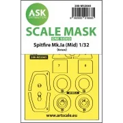 Spitfire Mk.Ia (mid) one-sided express fit and self adhesive mask f...