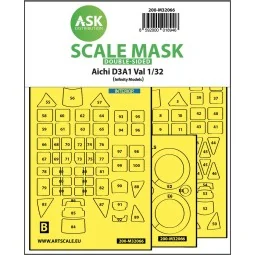 Aichi D3A1 Val double-sided express self adhesive mask for Infinity...