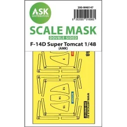 F-14D Super Tomcat double-sided express fit mask for AMK - Art Scal...
