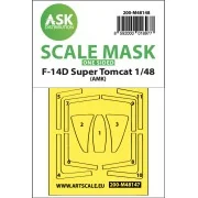 F-14D Super Tomcat one-sided express fit mask for AMK - Art Scale K...