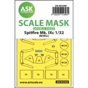 Spitfire Mk.IXc double-sided fit mask for Revell - Art Scale Kit 20...