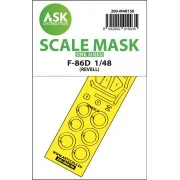 F-86D one-sided express fit mask for Revell, 1/48 - Art Scale Kit 2...