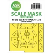 Fw 190A-6 double-sided painting mask for Border Model, 1/35 - Art S...