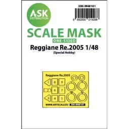 Reggiane Re.2005 one-sided fit express mask for Special Hobby - Art...