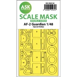 AF-2 Guardian double-sided fit express mask for Special Hobby - Art...