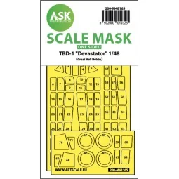 TBD-1 Devastator one-sided fit express mask for Great Wall Hobby, 1...