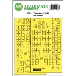 TBD-1 Devastator double-sided fit express mask for Great Wall Hobby...