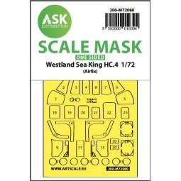 Westland Sea King HC.4 one-sided express fit mask for Airfix - Art ...