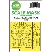 Westland Sea King HC.4 double-sided express fit mask for Airfix - A...