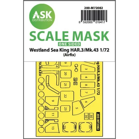Westland Sea King HAR.3 / Mk.43 one-sided express fit mask for Airf...