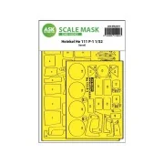Heinkel He 111P-1 one-sided express fit mask for Revell, 1/32 - Art...
